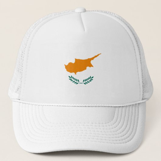 Casquette CY Drapeau de Chypre (Devant)
