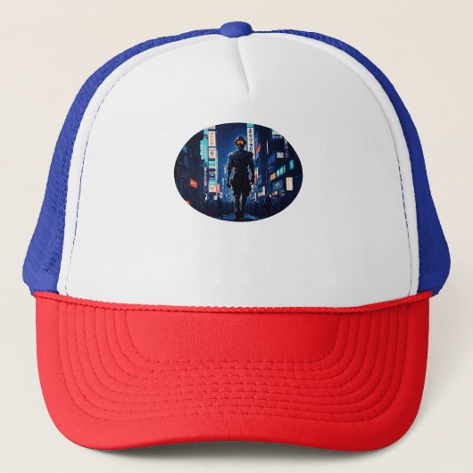 Casquette Cyber City Boy (Devant)
