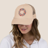 Casquette Cycle des fleurs (En situation)