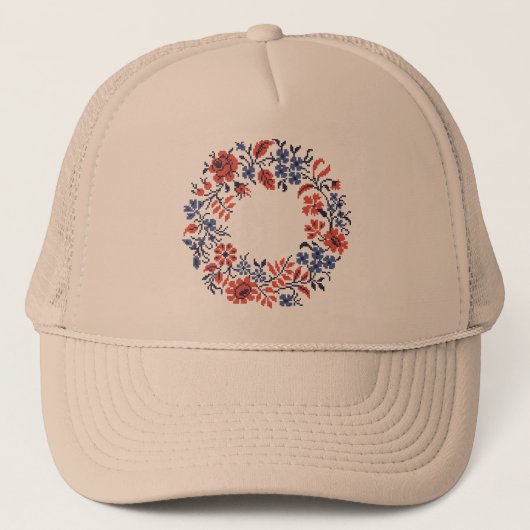 Casquette Cycle des fleurs (Devant)
