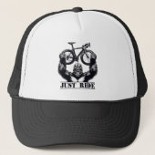Casquette Cyclisme Juste Ride Gorilla (Devant)