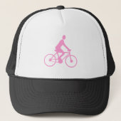 Casquette Cyclisme - rose (Devant)