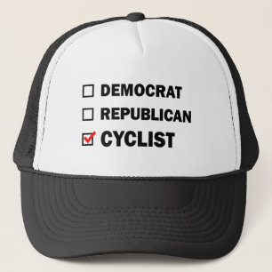 Casquette Cycliste démocrate républicain