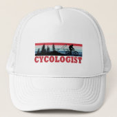 Casquette Cycologiste drôle dire vélo (Devant)