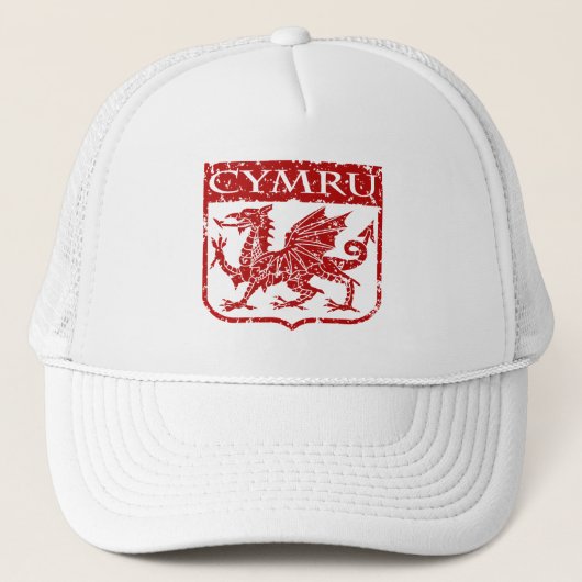 Casquette Cymru - Pays de Galles - Vintage (Devant)
