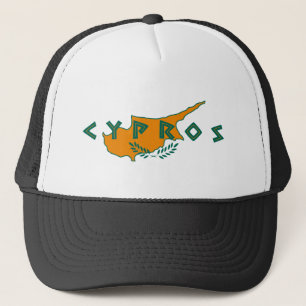 Casquette Cyprus cypros country flag text symbol greek trave