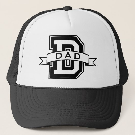 Casquette D pour le papa (Devant)
