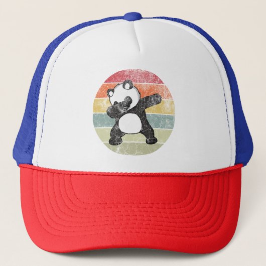 Casquette Dabbing Panda, Drôle Panda Dab Danse (Devant)