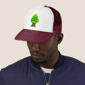 Casquette d'accueil des penseurs d'arbre (En situation)