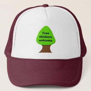 Casquette d'accueil des penseurs d'arbre