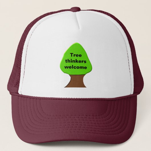 Casquette d'accueil des penseurs d'arbre (Devant)