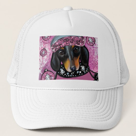 CASQUETTE DACHSHUND  (Devant)