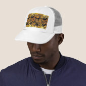 Casquette Dachshund Or (En situation)
