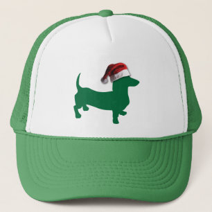 Casquette Dachshunds de Noël