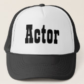 Casquette d'acteur (Devant)