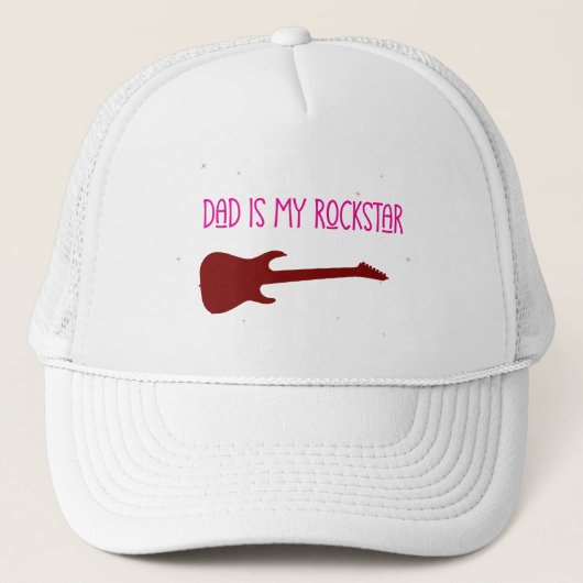 Casquette Dad is my rockstar (Devant)