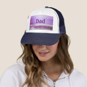 Casquette Dad Purple Ocean & Sky Trucker Hat (En situation)