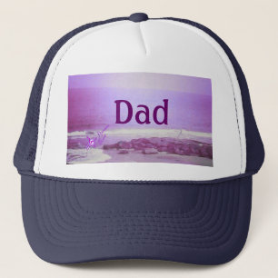 Casquette Dad Purple Ocean & Sky Trucker Hat