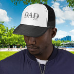 Casquette Dad with Kids Names Year<br><div class="desc">Dad Trucker Hat where you can add the names of the little ones and the year the receiver became a dad! Matching Items Available. Excellent gift for father's day or any special occasion.</div>