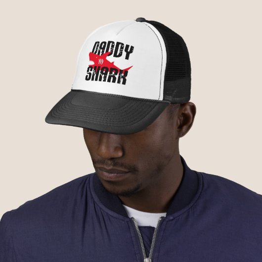 Casquette Daddy Shark Worn Graphic (En situation)