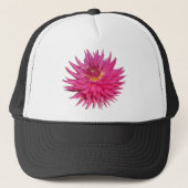 Casquette Dahlia rose (Devant)