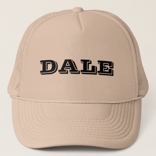 Casquette Dale sur un kaki (Devant)