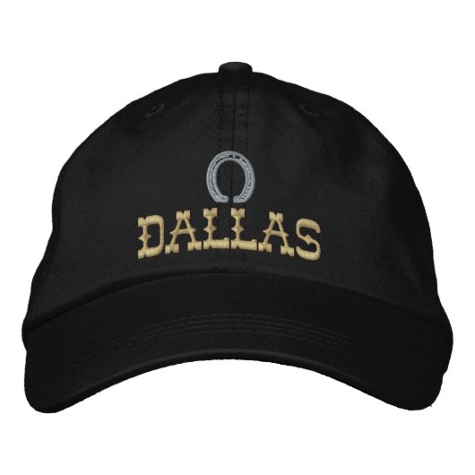 Casquette Dallas brodé (Devant)