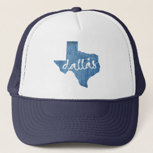 Casquette Dallas, Texas Wood Grain