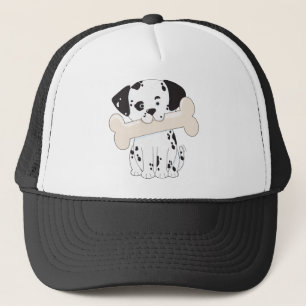 Casquette Dalmate avec l'os