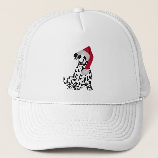 Casquette Dalmatie de Noël (Devant)