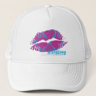 Casquette Damassé Aqua-Pourpre
