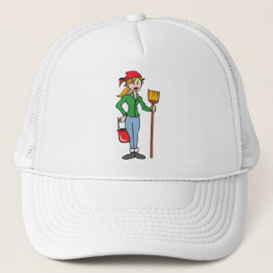 Casquette Dame de nettoyage