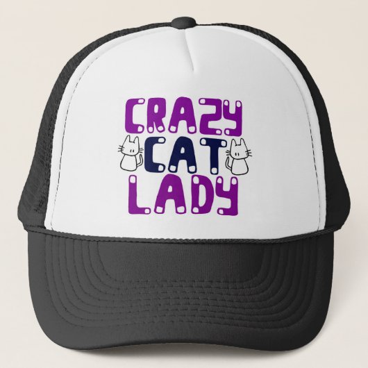 Casquette Dame du Crazy Cat (Devant)