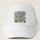 Casquette Dame Plante folle (Devant)