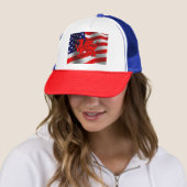 Casquette d'Américain-Gallois (En situation)
