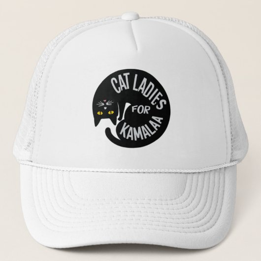 Casquette Dames de chats sans enfants pour Kamala harris | 2 (Devant)