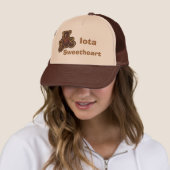 Casquette d'amoureux d'iota (En situation)