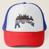 Casquette D'Amsterdam avec amour. (Devant)