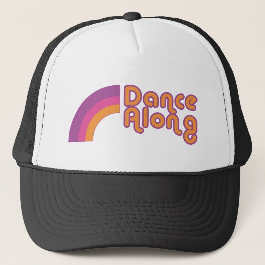Casquette dancealong_rainbow_logo_cap (Devant)