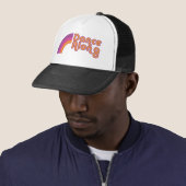 Casquette dancealong_rainbow_logo_cap (En situation)