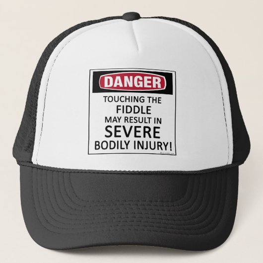 Casquette Danger Fiddle (Devant)