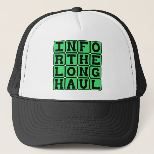 Casquette Dans pour le long terme, consacré (Devant)
