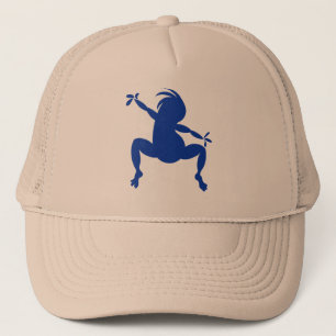 Casquette Danse bleue Kokopelli