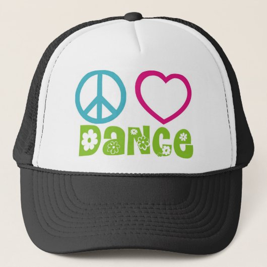 Casquette Danse d'amour de paix (Devant)
