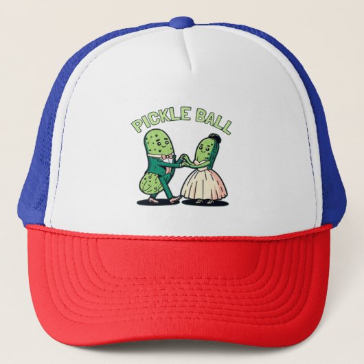 Casquette Danse de bal de Pickball (Devant)
