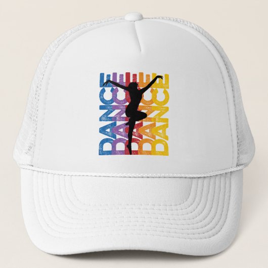 Casquette Danse et Lettres (danse) (Devant)