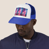 Casquette Danse Geisha (En situation)