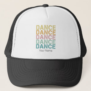 Casquette Danse Lettres Vintages Pour Retro Disco House