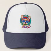 Casquette Danser Corgi Kawaii Cute (Devant)