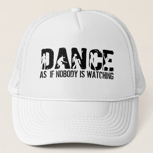 Casquette DANSEZ comme si personne n'observe (Devant)